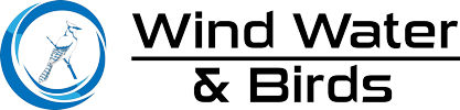 Wind Water and Birds Logo